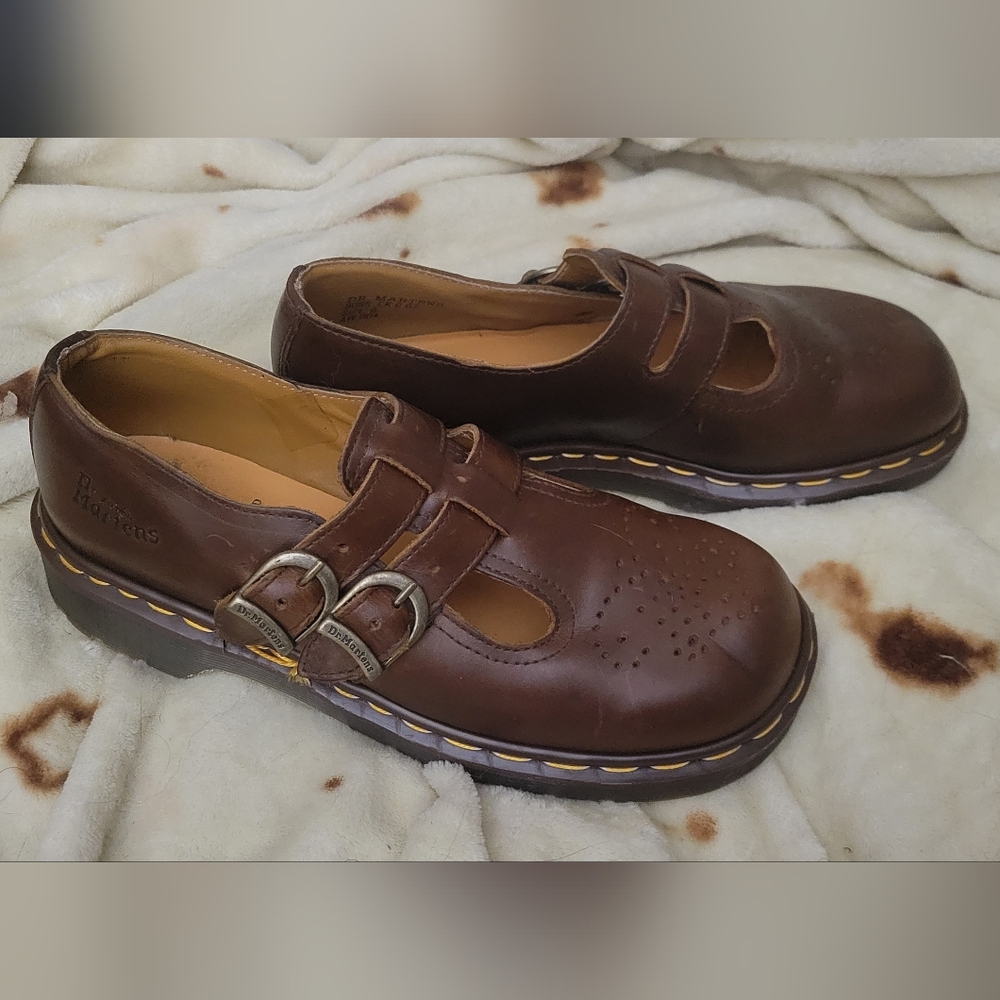 Dr. Martens Double Strap Mary Janes 8065